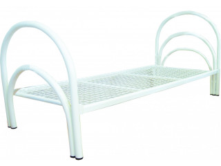 Кровати металлические с ДСП спинками на заказ